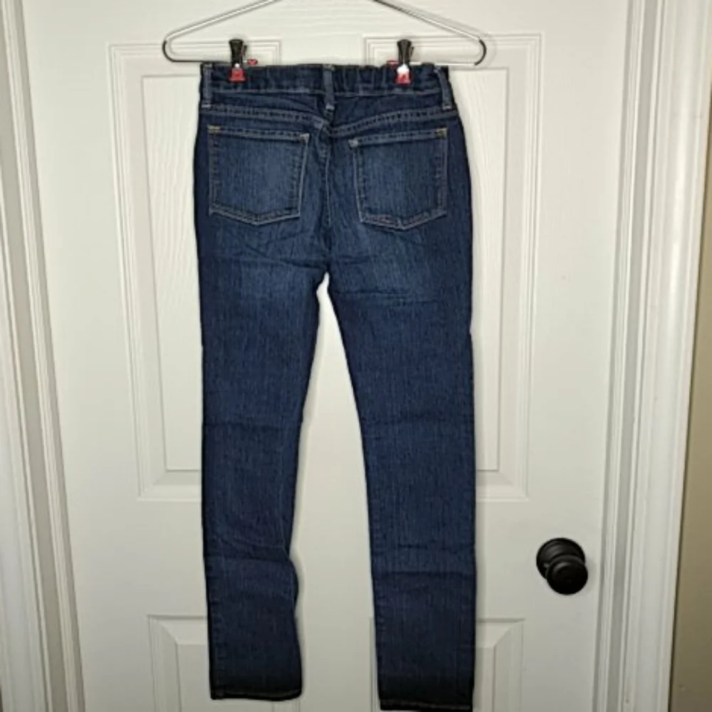 Girls OLD NAVY Skinny Dark Wash Denim Jeans 10